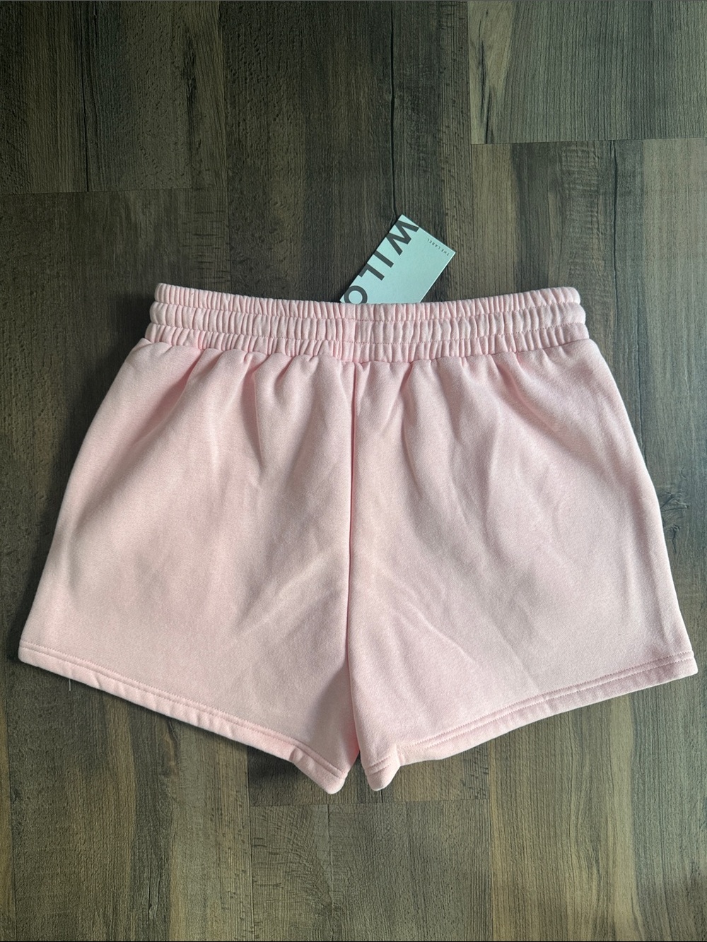 Wilo the Label Pink Wilo Wellness Club crop zip hoodie & shorts set - Picture 5 of 5
